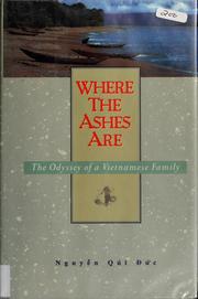 Where the ashes are by Nguyẽ̂n, Quí Đức., Quí Đức Nguyễn
