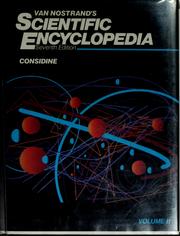 Cover of: Van Nostrand's scientific encyclopedia