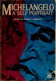 Cover of: Michelangelo: a self portrait.