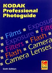 Cover of: Kodak professional photoguide.