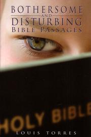 Cover of: Bothersome and Disturbing Bible Passages by 