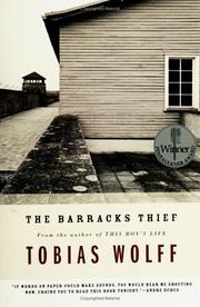 Cover of: The Barracks Thief by Tobias Wolff