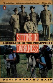 Cover of: Sitting in darkness: Americans in the Philippines