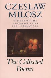 Cover of: Collected Poems by Czesław Miłosz