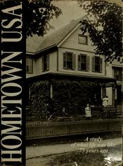 Cover of: Hometown U.S.A. by Stephen W. Sears ; Murray Besky [art director] ; Douglas Tunstell [picture editor]. --