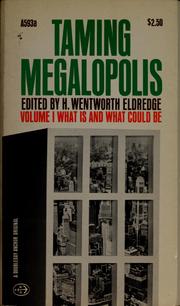 Cover of: Taming megalopolis