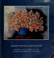 Cover of: Modern paintings and sculpture