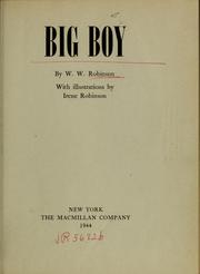 Cover of: Big boy