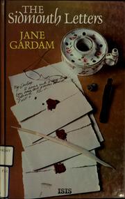 Cover of: The Sidmouth Letters (Transaction Large Print Books)