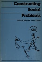Cover of: Constructing social problems
