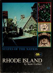 Cover of: Rhode Island.