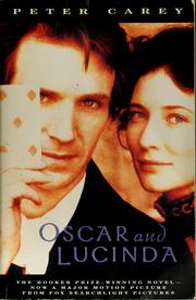 Cover of: Oscar & Lucinda by Sir Peter Carey