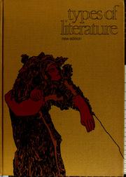 Cover of: Types of literature by Bennett, Robert A.