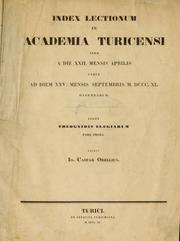 Cover of: Elegiarum