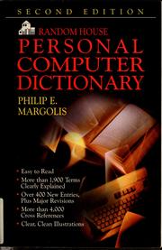 Cover of: Random House personal computer dictionary by Philip E. Margolis