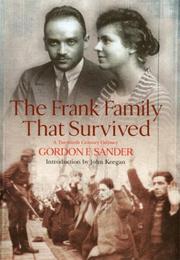 Cover of: The Frank Family That Survived by Gordon F. Sander