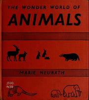 Cover of: The wonder world of animals