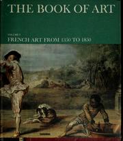Cover of: French art from 1350 to 1850. by Michel Laclotte
