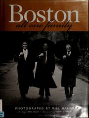 Cover of: Boston by Brett, Bill