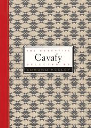 Cover of: Essential Cavafy (The Essential Poets Series) | Cavafy