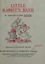 Cover of: Little Rabbit's bath