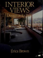 Cover of: Interior views: design at its best
