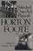 Cover of: Selected one-act plays of Horton Foote