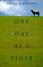 Cover of: One Day As A Tiger