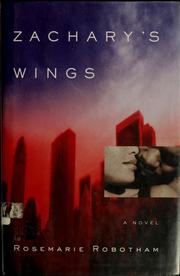 Cover of: Zachary's wings