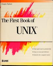 Cover of: The first book of UNIX