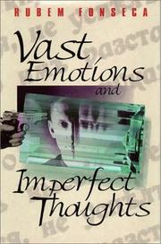 Cover of: Vast Emotions and Imperfect Thoughts by Rubem Fonseca