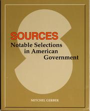 Cover of: Sources by Mitchel Gerber