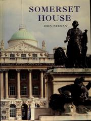 Cover of: Somerset House: splendour and order