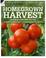 Cover of: Homegrown Harvest