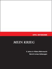 Cover of: Mein Krieg by 