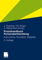 Cover of: Praxishandbuch Personalentwicklung: Instrumente, Konzepte, Beispiele