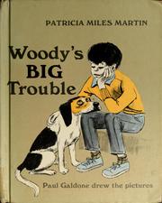 Cover of: Woody's big trouble.