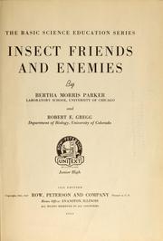 Cover of: Insect friends and enemies