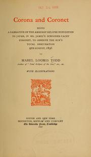Cover of: Corona and Coronet by Mabel Loomis Todd