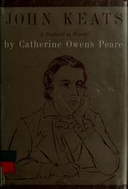 Cover of: John Keats: a portrait in words.