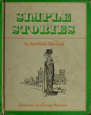 Cover of: Simple stories. by Archibald Marshall