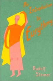 Cover of: An introduction to eurythmy: talks given before sixteen eurythmy performances