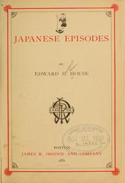Cover of: Japanese episodes