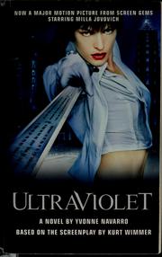 Cover of: UltraViolet: the novelization