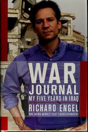Cover of: War journal by Richard Engel