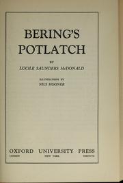 Cover of: Bering's potlatch
