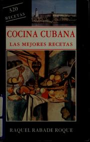 Cover of: Cocina cubana: las mejores recetas