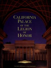 Cover of: California Palace of the Legion of Honor by California Palace of the Legion of Honor