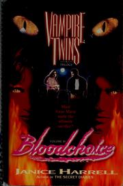 Cover of: Bloodchoice (Vampire Twins, No 3)
