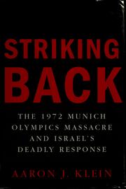 Cover of: Striking back by Aaron J. Klein